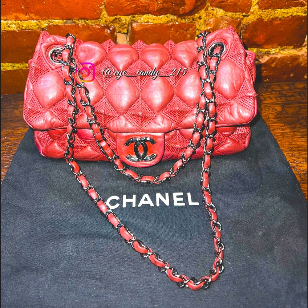 Chanel Lambskin Shoulder Bag